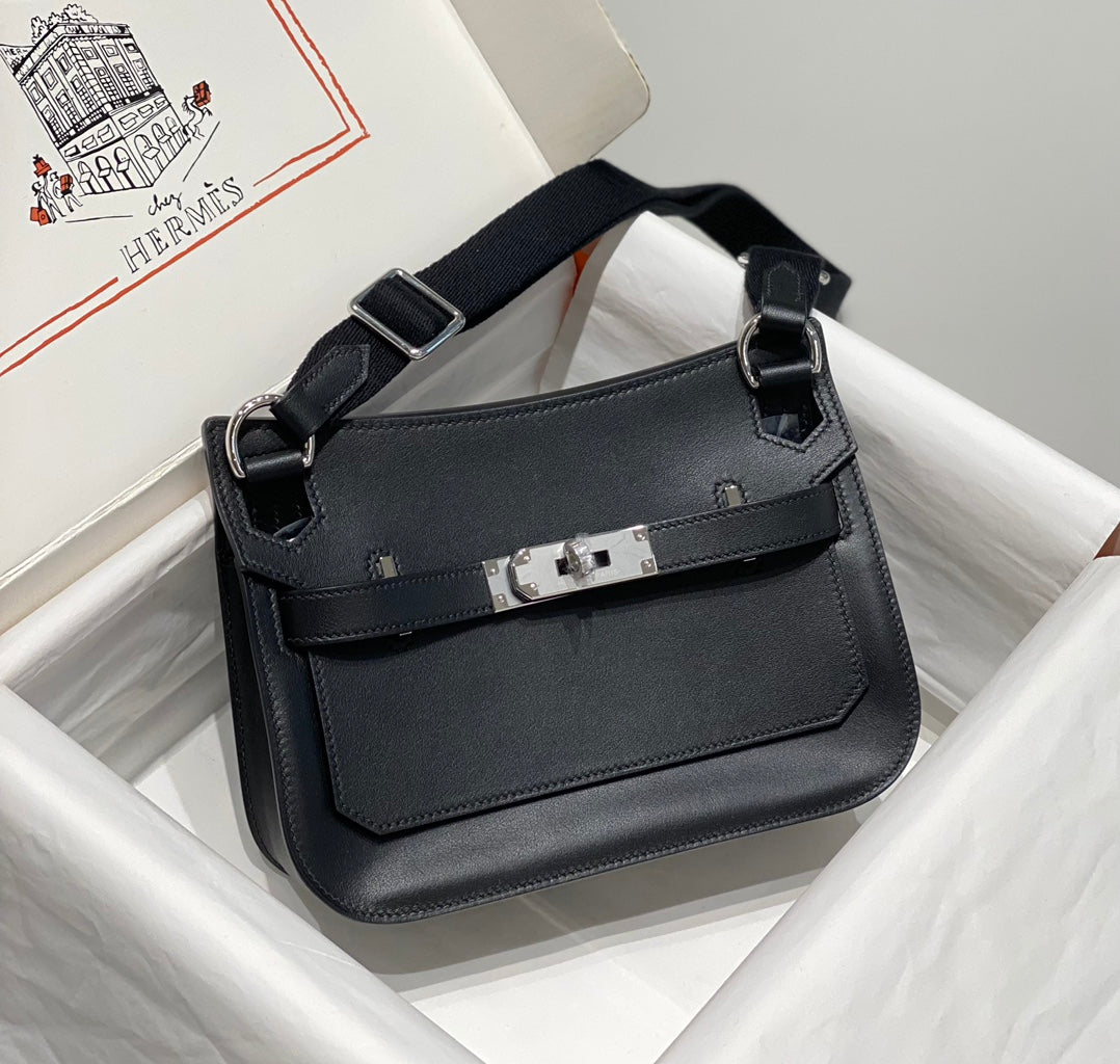 Bolsa Hermès Jypsière Mini Black