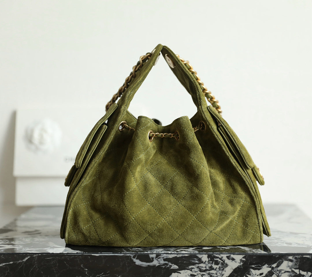 Bolsa Hobo Chanel 25 Green