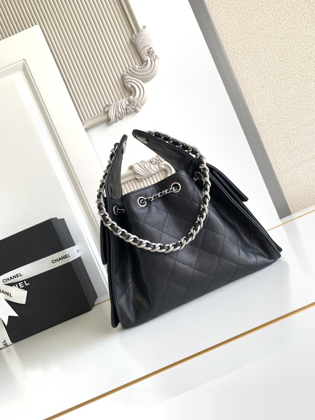 Bolsa Hobo Chanel 25 Black
