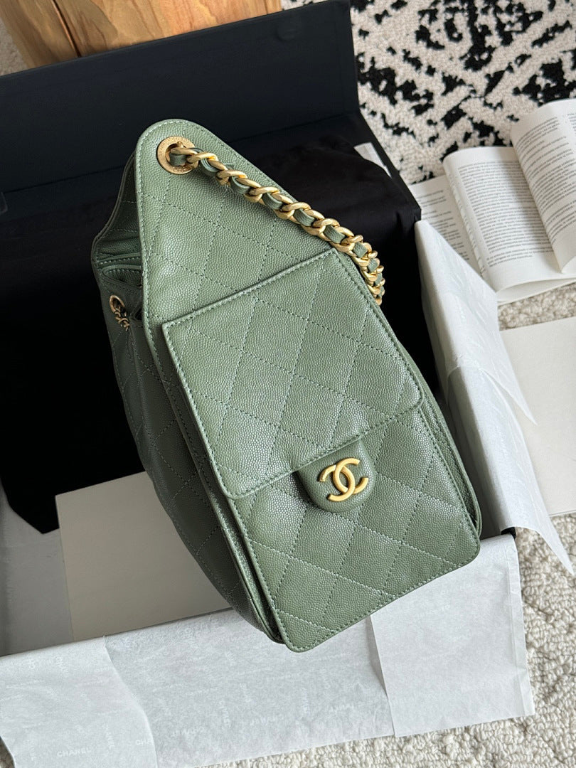 Bolsa Hobo Chanel 25 Green
