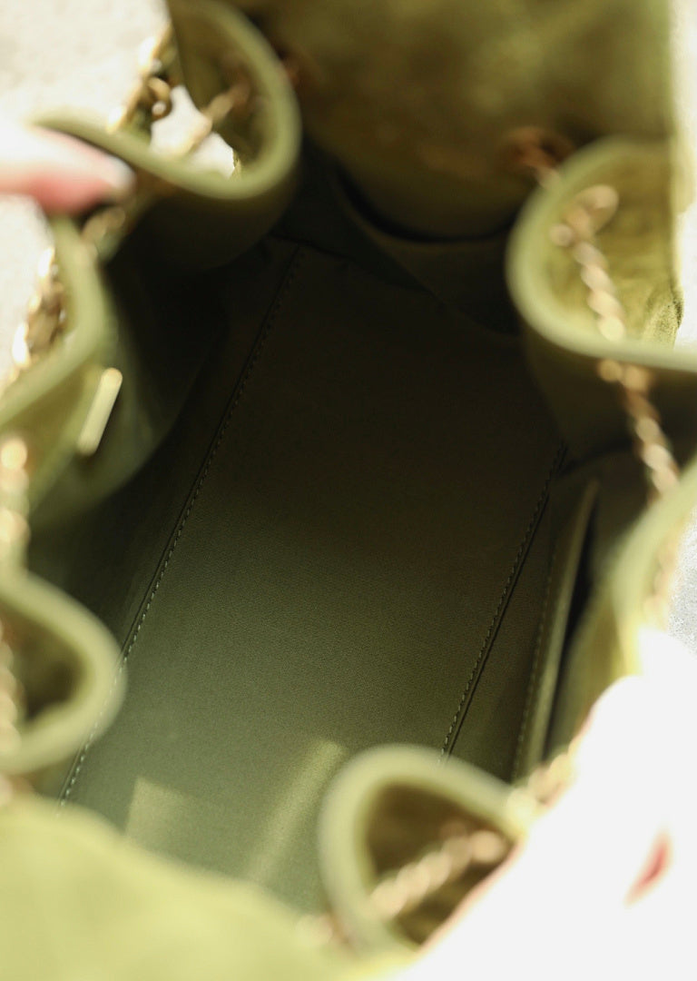 Bolsa Hobo Chanel 25 Green