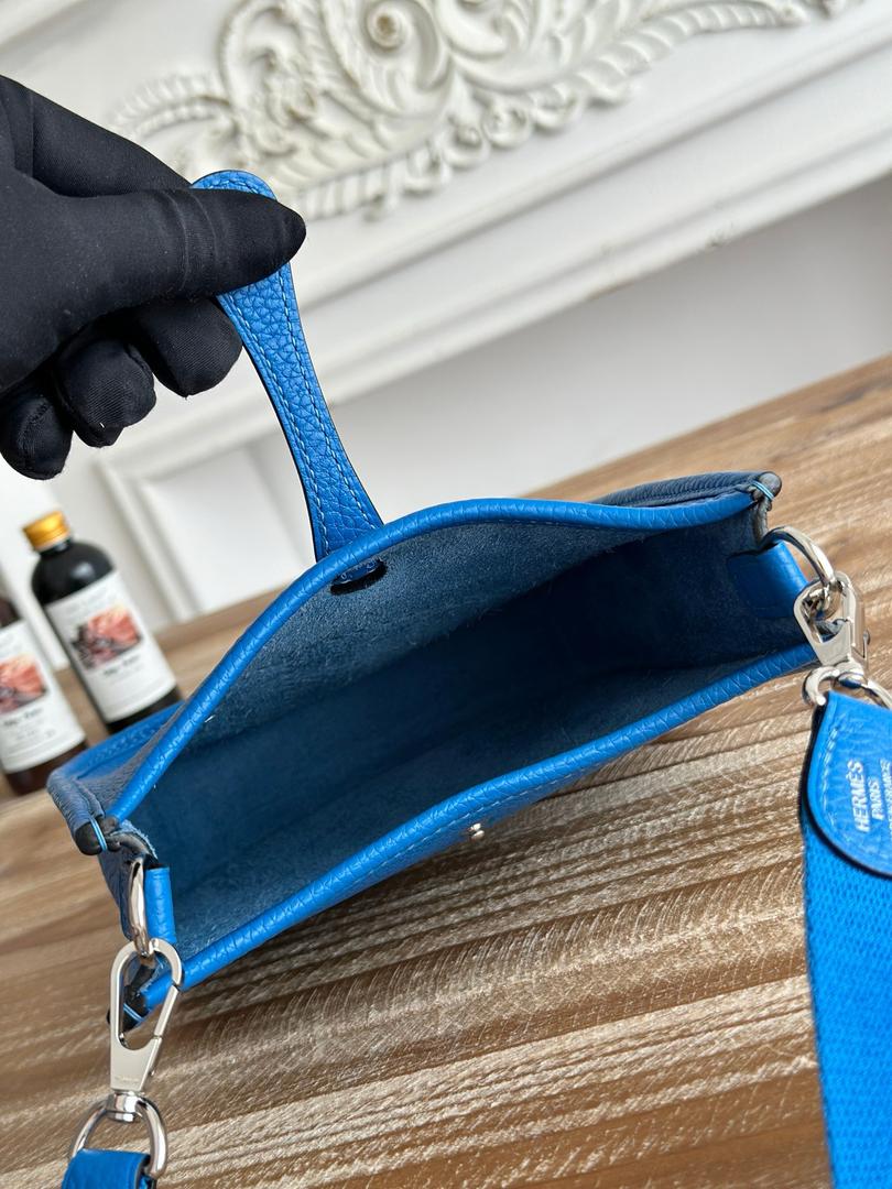 Bolsa Hermes Evelyne Blue