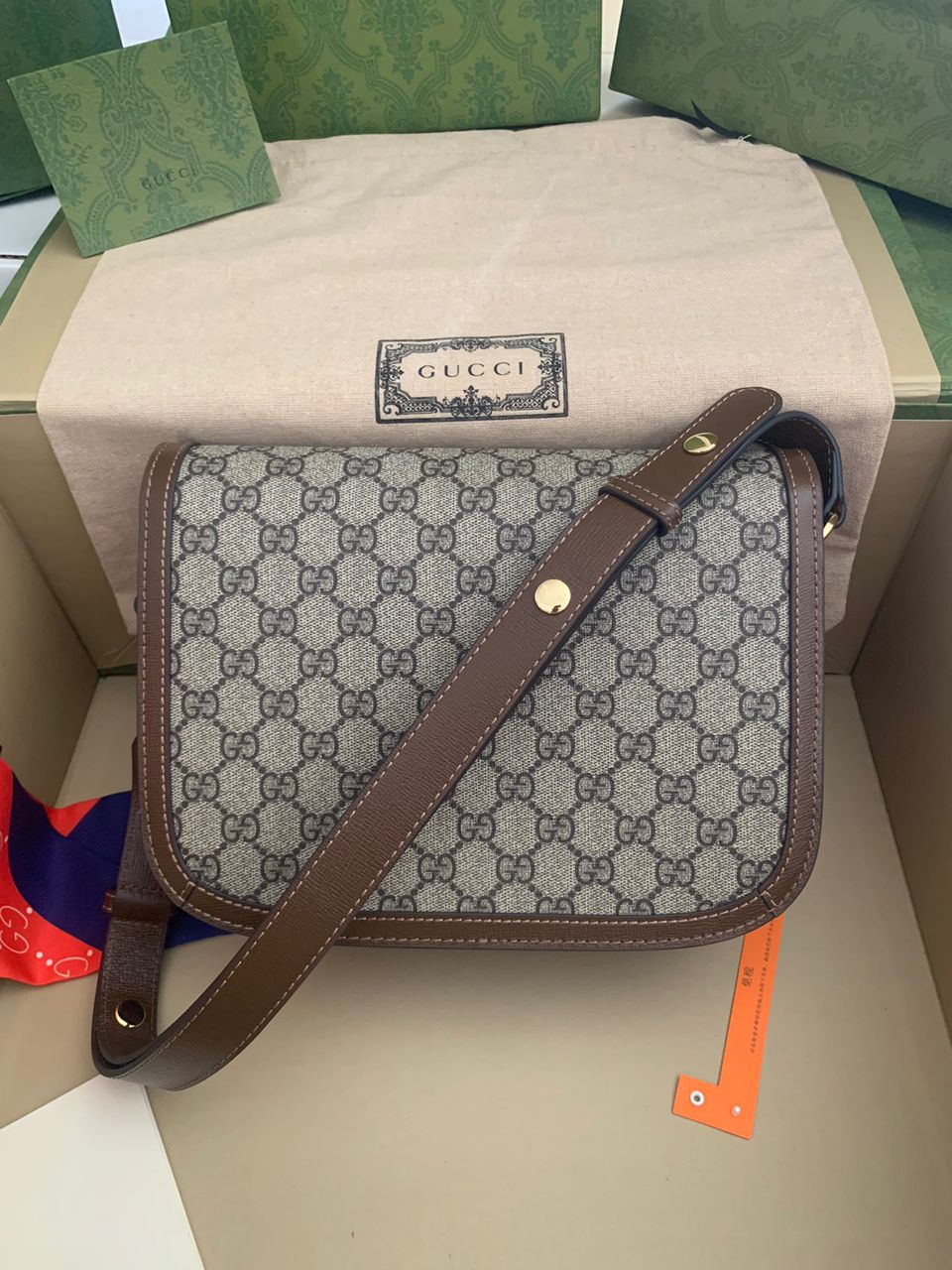 Bolsa Gucci Horsebit Supreme 1955