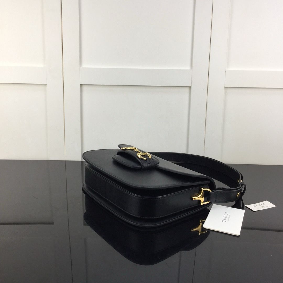Bolsa Gucci Horsebit 1995 Black