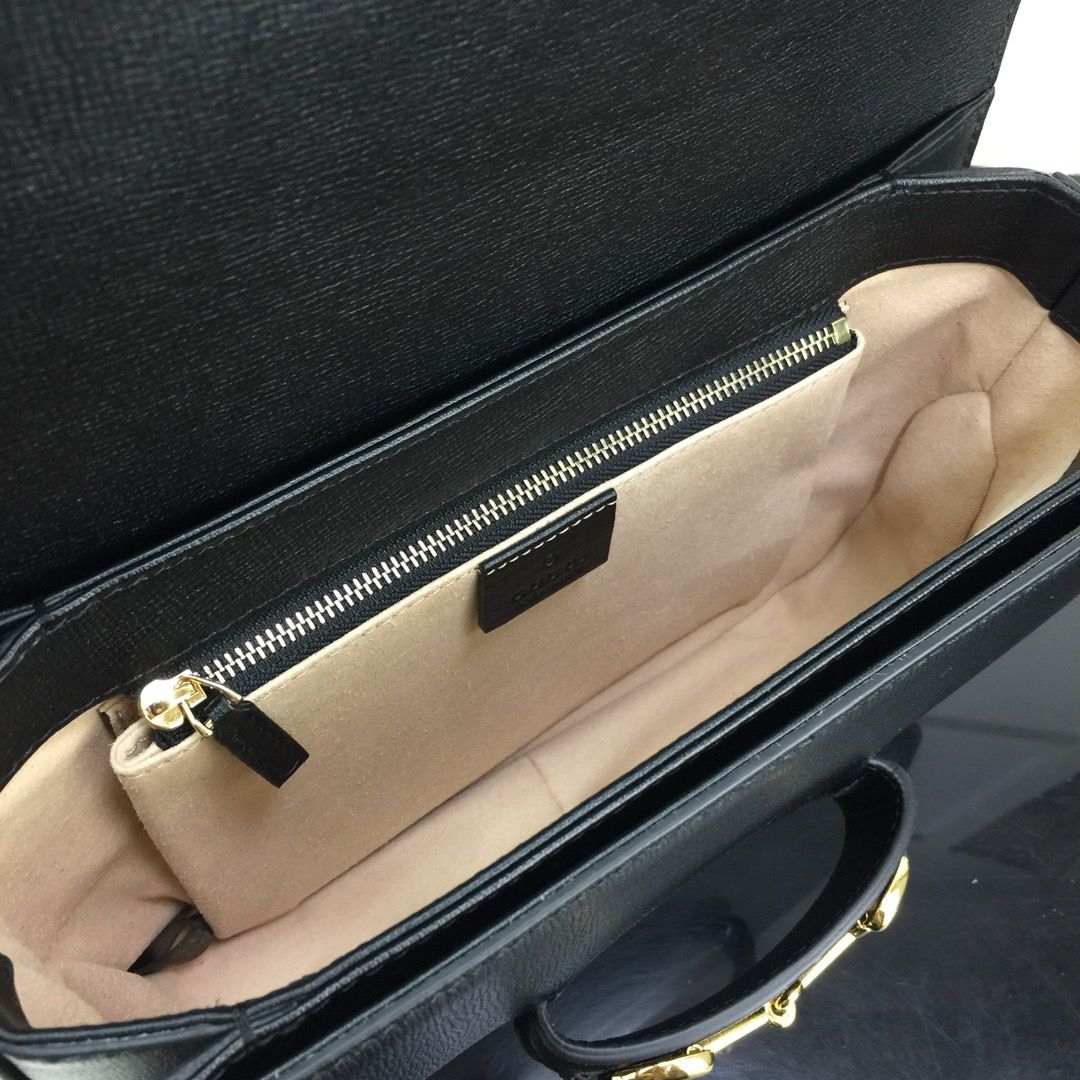 Bolsa Gucci Horsebit 1995 Black