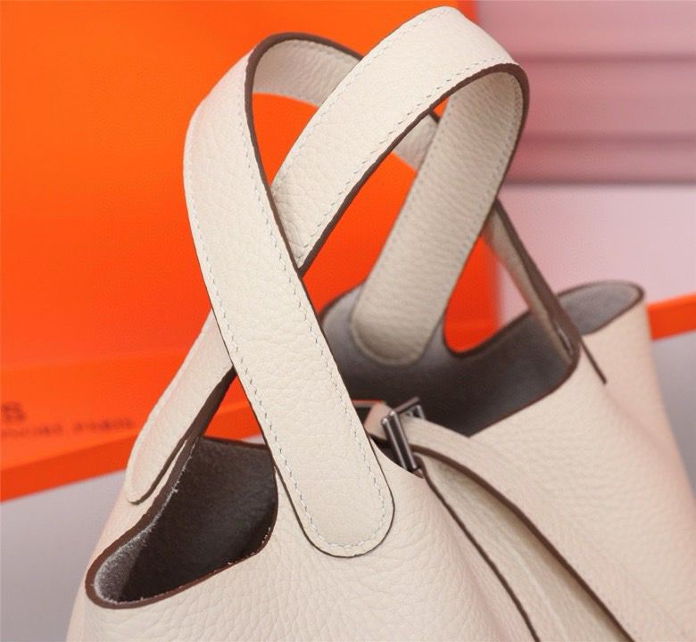 Bolsa Hermes Picotin 18 White