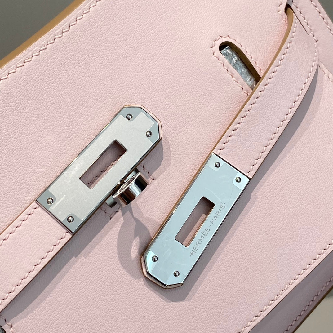 Bolsa Hermès Jypsière Mini Evercolor Mauve