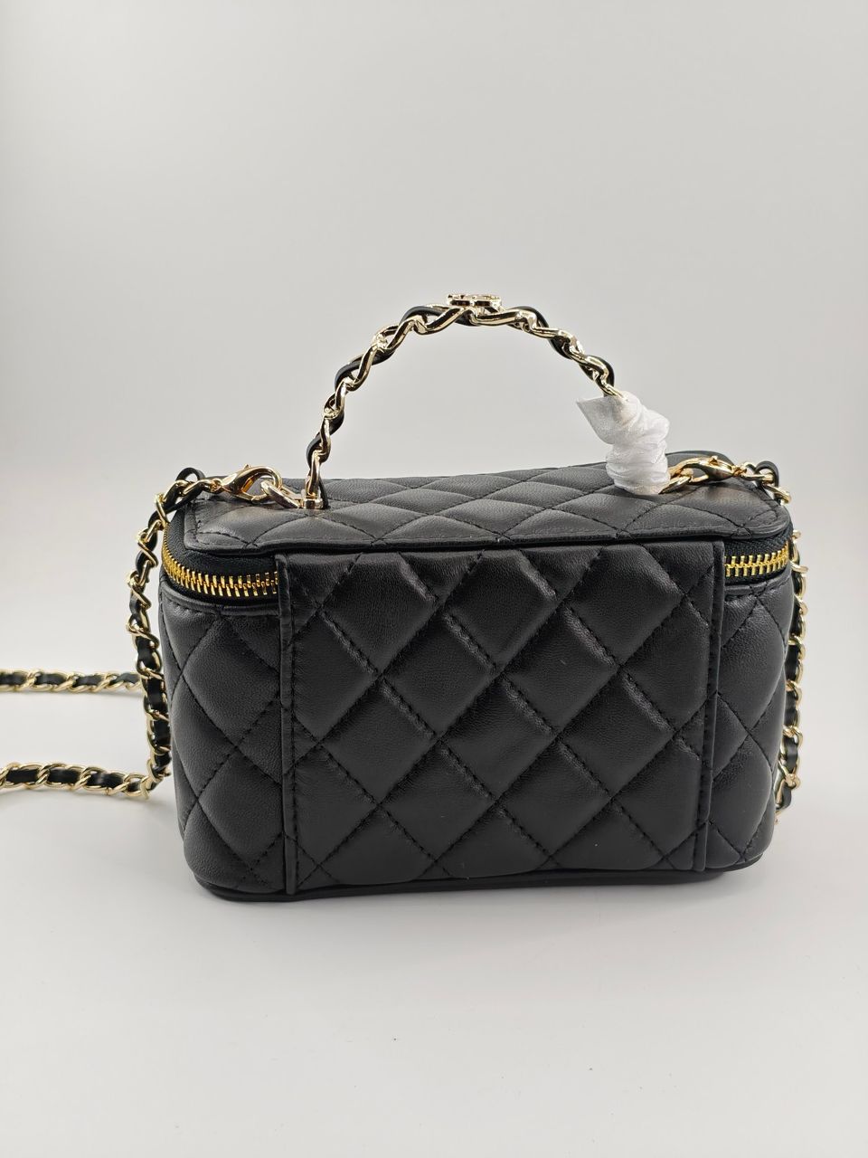 Bolsa Chanel Black Gold