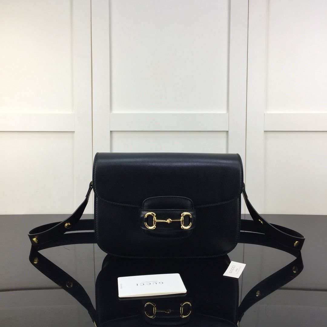 Bolsa Gucci Horsebit 1995 Black