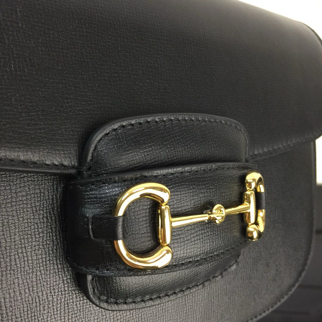 Bolsa Gucci Horsebit 1995 Black